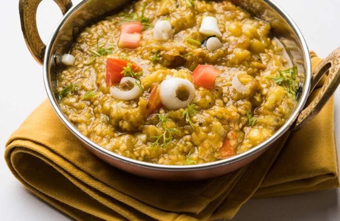 Baingan Saraf (Vegan)