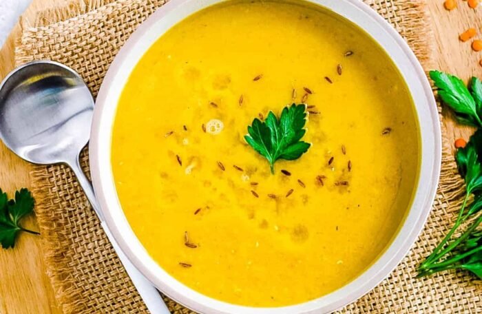 LENTIL MINT SOUP